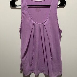 Lavender Sleeveless Women's Top